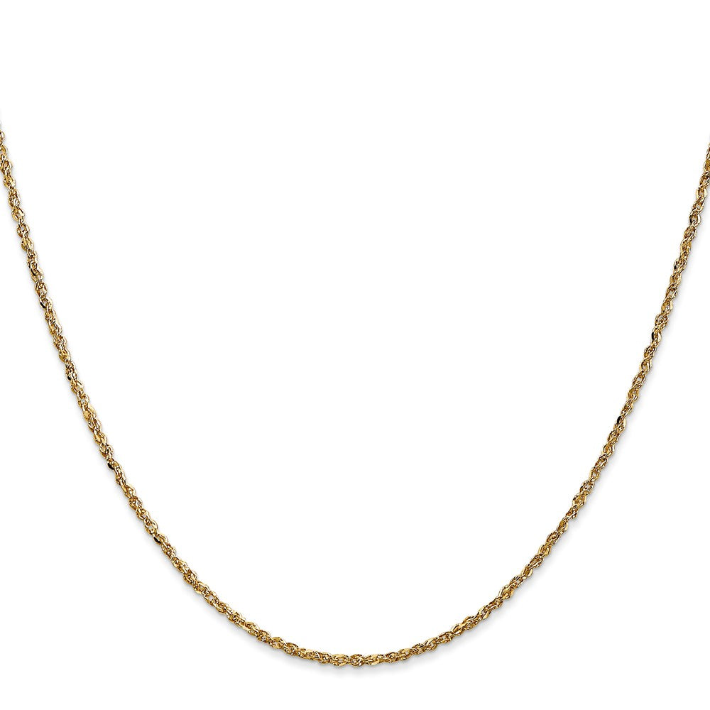 14K 1.7mm Ropa with Lobster Clasp Chain