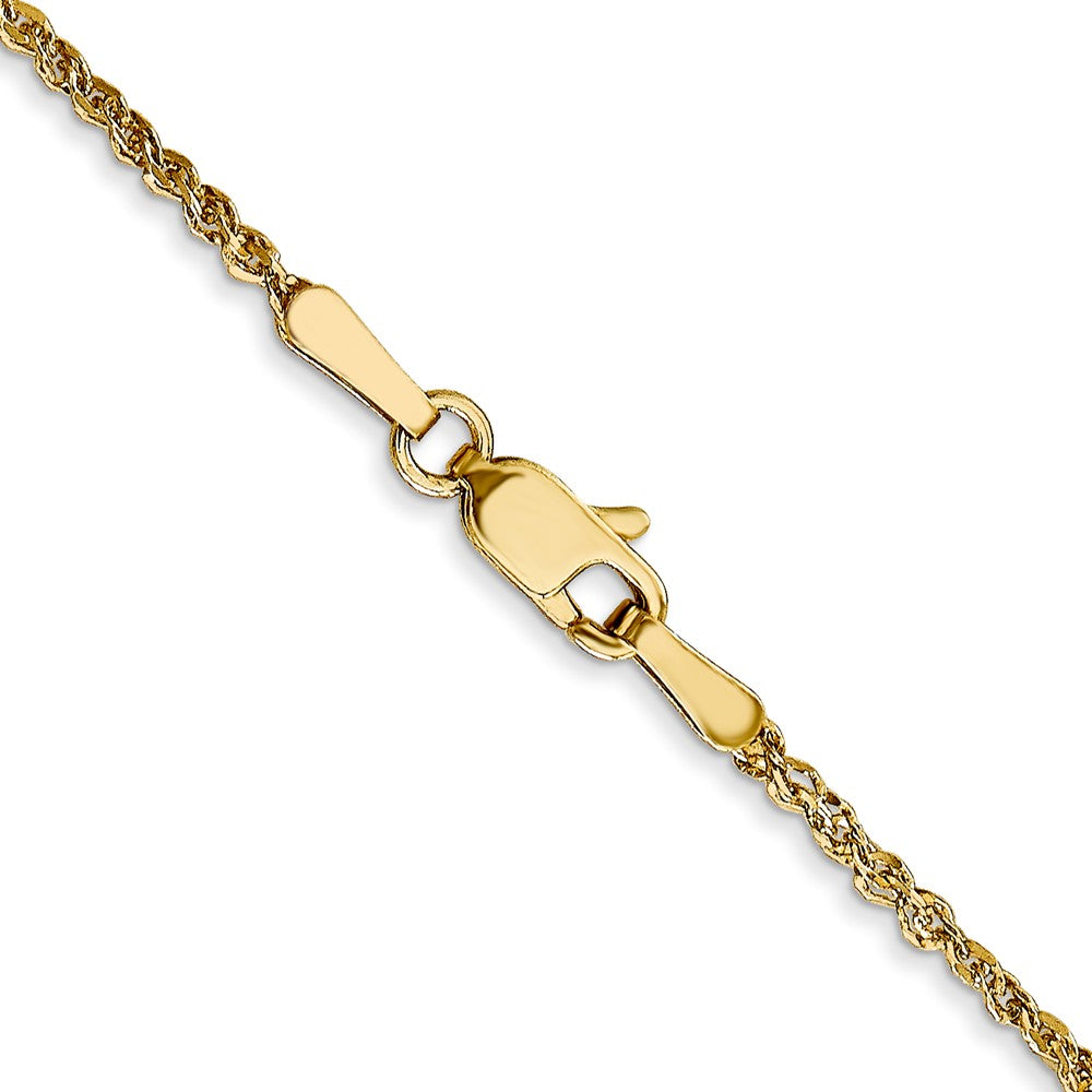14K 1.7mm Ropa with Lobster Clasp Chain