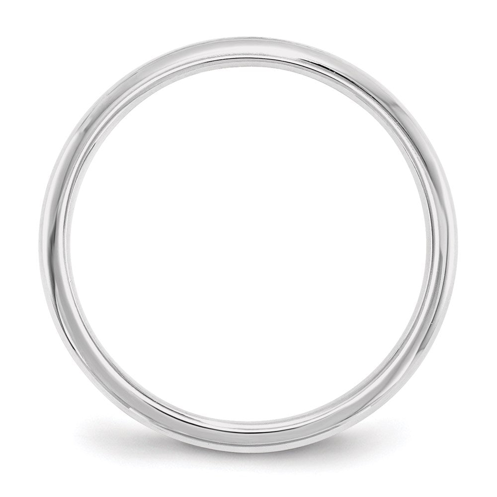 14k White Gold 2mm Standard Weight Comfort Fit Wedding Band