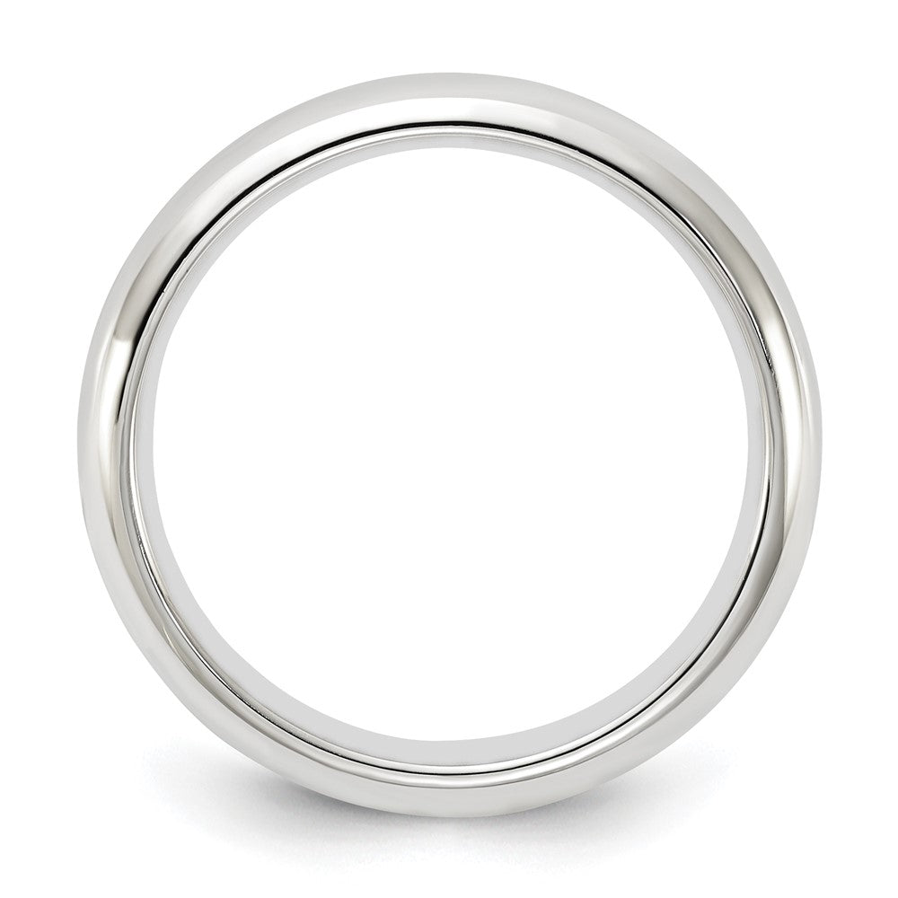 14k White Gold 4mm Standard Weight Comfort Fit Wedding Band