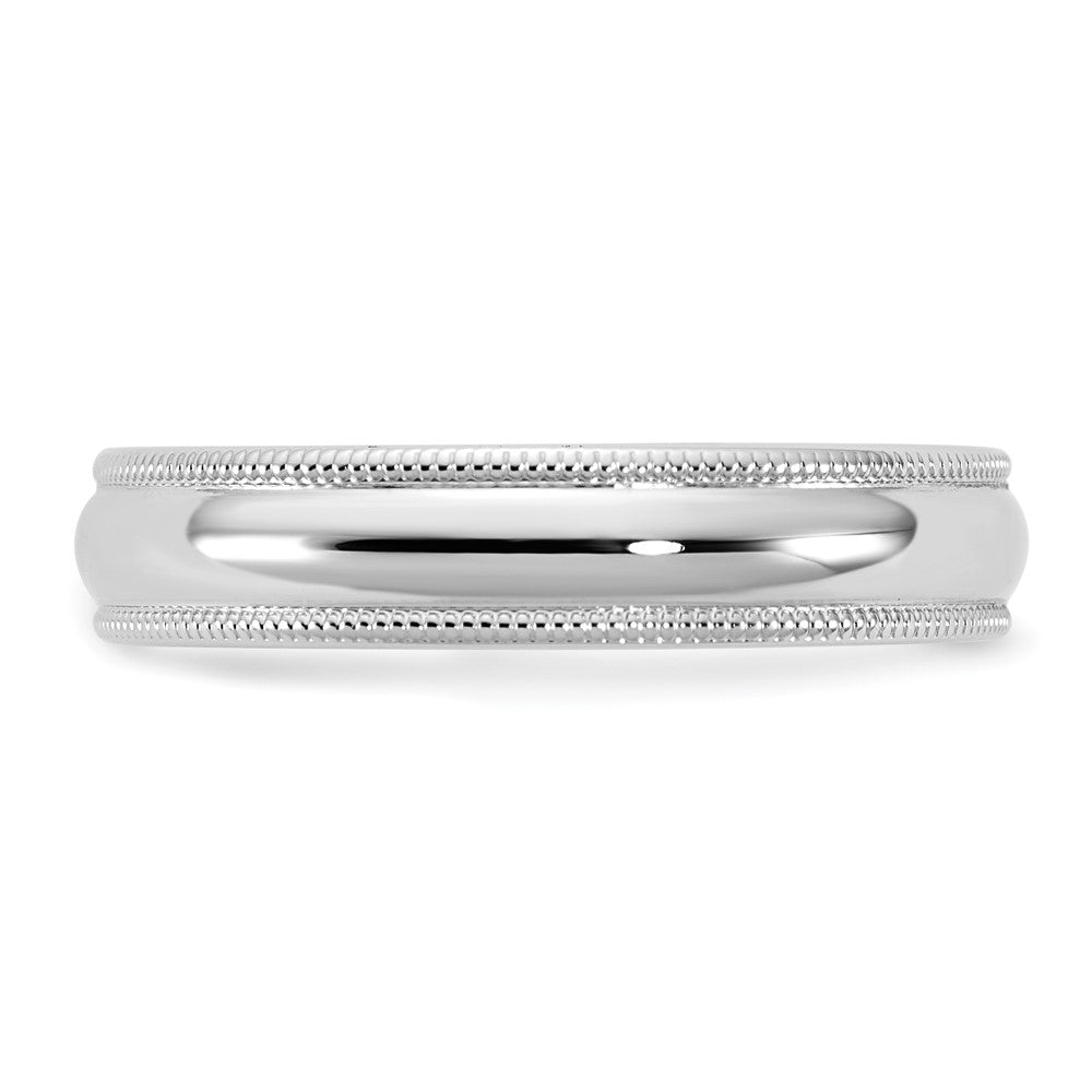 14KW 4.5mm Milgrain Comfort Fit Band