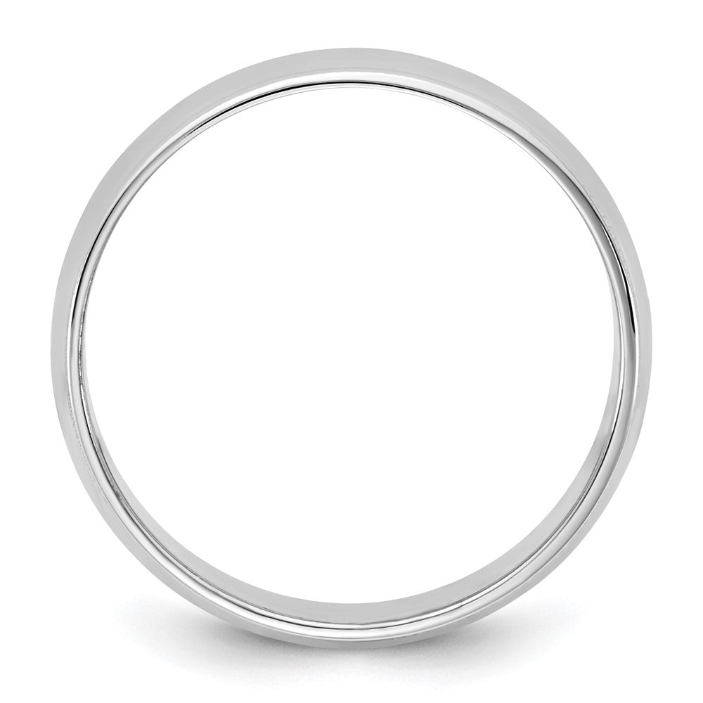 14KW 6.5mm LTW Milgrain Half Round Band