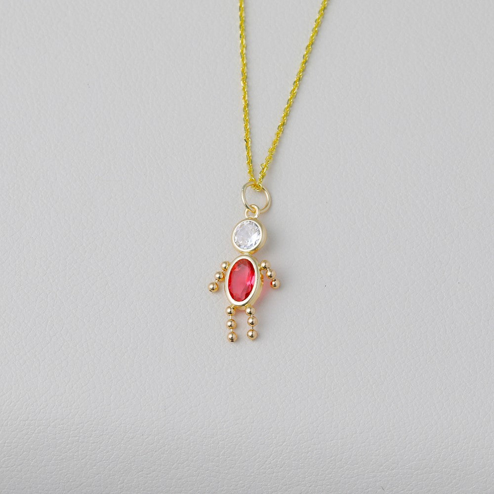 14K .8mm Diamond-cut Cable with Lobster Clasp Chain