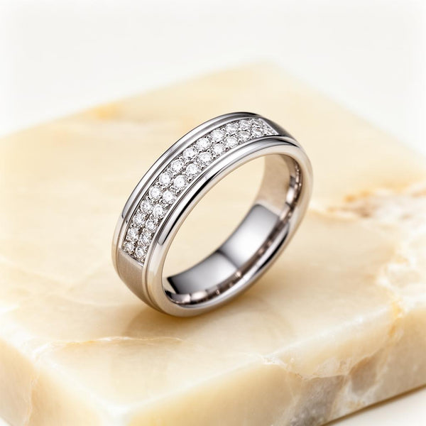 Men's diamond bands